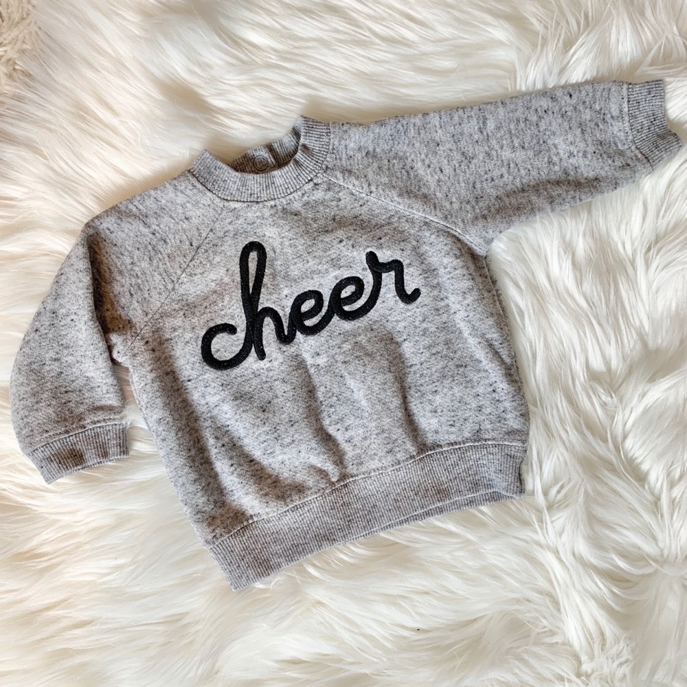 Gymboree “Cheers” Pullover